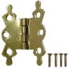 40mm Brass Plated Butterfly Hinges and Screws 2Pk 30707