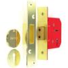 Securit Five Lever Dead Lock Brass 75mm S1806