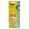 Yale Padlock With Two Keys Brass 40mm P110/40/123/1