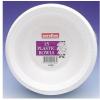 225ml White Plastic Bowls Pack of 15