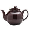 Price and Kensington Rockingham Ceramic Ten-Cup Teapot Brown SX799978