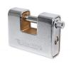 Sterling Armoured Steel Padlock With Three Keys Silver and brass 62mm PHASP160