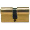 Sterling 45mm x 45mm Solid Brass Double Euro-Profile Cylinder With 3 Keys