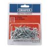 Draper Aluminium Blind Rivets Silver 4.8mm x 10mm 50Pk 14011