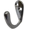 Securit Coat Hooks Chrome Plated 50mm 2Pk S6108