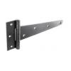 Securit One Pair Heavy Tee Hinges Zinc Plated 350mm S4576