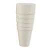 Croydex Rubanek Anti-Splash Tap Swirl White 0.5-Inch Pack of 10 DH313110U