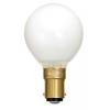 60W Opal Round Golf Bulb 240V SBC-B15d