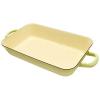 Paton Calvert Cool Cook Range Enamel Rectangular Baking Dish Yellow 18cm 8874