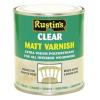 Rustins Matt Finish Polyurethane Varnish Clear 500ml POMC500