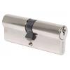 Sterling Nickel Plated Double Euro-Profile Cylinder with 3 Keys 30mm x 30mm PHEPN001V