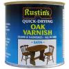 Rustins Satin Finish Quick Drying Oak Varnish 250ml VSOA250