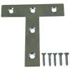 Tee Repair Plates Bright Zinc Plated 75mm 2Pk 30797