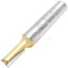 Black and Decker Piranha TCT HM Single Flute Straight Cutter Router Bit Golden and Black 4mm X80113