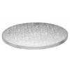 20cm Silver Foiled Round Cake Board 2210