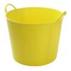 Gorilla Super Heavy Duty Plastic Flexible Tub Yellow 26 Litre SP26Y 