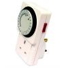 Selectric Mechanical Plug In Timer White And Red 13A LG8191/24HR