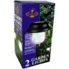 Garden King Solar Light Set White 2Pk BS74503