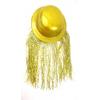 Jls Christmas Tinsel Hat Golden 7743