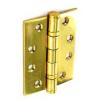 Securit S4298X Brass Double Ball Bearing Hinges 100mm - 1 Pair