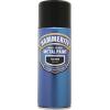 Hammerite Black Direct To Rust Aerosol Spray Paint Satin 400ml 5084778