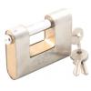 Tri-Circle Shutter Padlock Carded Stainless Steel 60mm BR960