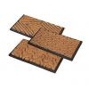 JVL Rubber Tuffscrape Door Mat Assorted 40cm x 60cm 02-120