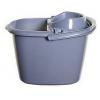 White Furze Silver Mop Bucket - 14 Litre