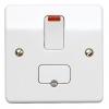 MK DP Switched Connection Unit With Neon Indicator White 13A K1060WHI