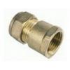 Oracstar Compression Straight Coupler Brass 15 x 0.5F PF10