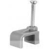 Dencon Flat Grey Cable Clips 1.5mm 20Pk F48GNB