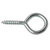 Bulk Brass Screw Eye Zinc Plated 65mm 72514