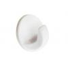 Bulk Hardware Round Self Adhesive Hooks White Medium 72393