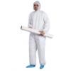 Rodo Fit For The Job Disposable Coverall Suit White Large FFJECL