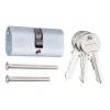 Era Locks Satin Finish Oval Double 5 Pin Cylinder Silver 4010-51