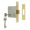 Era Locks Economy Brass Finish Three Lever Mortice Deadlock 76mm 3-Inch 572-32