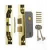 Era Locks Brass Finish Two Lever Rebated Mortice Sashlock 76mm 3-Inch 387-32