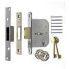 Era Locks Satin Finish Five Lever Viscount Mortice Deadlock 76mm 301-52