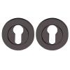 EuroLink Hardware Iridium Profile Escutcheon Black 11-1109BI