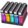 GSD Disposable Child Resistant Lighters Multicolored 50Pk FTC5