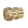 Oracstar Compression Straight Coupler Brass 15 x 0.5Mtr PF11