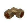 Oracstar Compression Elbow Connector Brass 15mm PF03