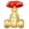 Oracstar Heavy Duty Brass Gate Valve 15mm 1Pk PF60 