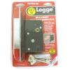 Legge BS Five Lever Security Sashlock Silver and Black P5762SS