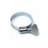 Oracstar Hose Clips Thumbplate Metallic Silver 17-25mm PPC26