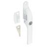 Securit Locking Casement Window Fastener White 125mm S1073