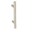 Securit Bar Handles Brushed Nickel 96mm 2Pk S3701