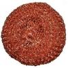 Kata-Pak Number Twenty Round Scourers Copper Plated 25Pk KCS001