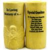 Ackerman Grave Candle In Loving Memory of Grandma/Grandpa Assorted R48742/E