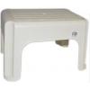 WhiteFurze Plastic Step Stool Cream 35cm H23218